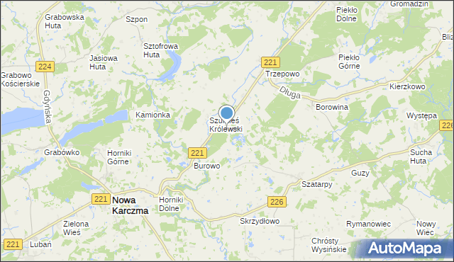 mapa Szumleś Szlachecki, Szumleś Szlachecki na mapie Targeo